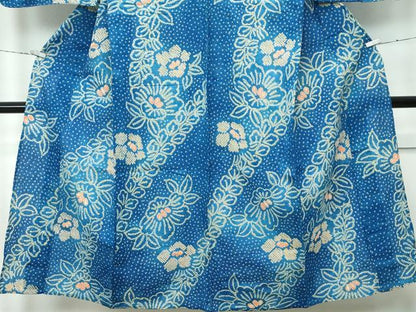 平和屋着物∴極上 夏物 浴衣 有松鳴海絞り 草花文 綿 逸品 CZAA4008s5