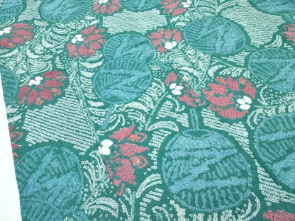 平和屋着物∴極上 夏物 浴衣 有松鳴海絞り 団扇草花文 綿 逸品 CZAA4009s5
