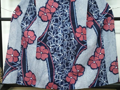 平和屋着物∴極上 夏物 浴衣 有松鳴海絞り 舞花文 綿 逸品 CZAA4011s5