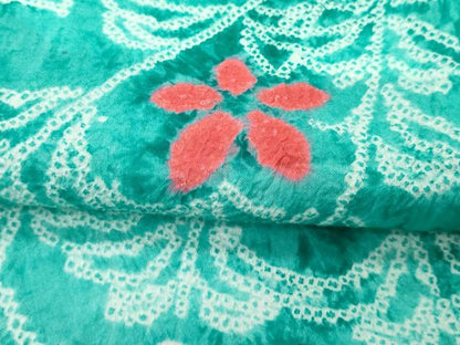 平和屋着物∴極上 夏物 浴衣 有松鳴海絞り 草花文 綿 逸品 CZAA4013s5