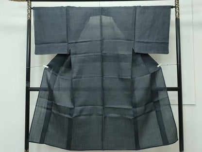 平和屋本店＊極上 男性 夏物 重要無形文化財 本場宮古上布 苧麻 逸品 CZAA4033s5