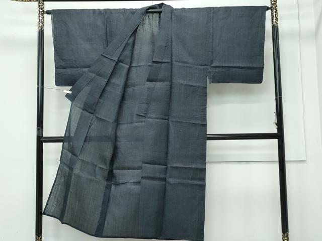 平和屋本店＊極上 男性 夏物 重要無形文化財 本場宮古上布 苧麻 逸品 CZAA4033s5