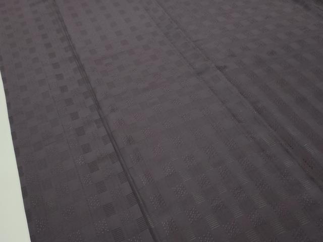 平和屋本店■希少　沖縄県最高級織物　夏物　首里花倉織　首里織　花織・絽織・紗織　色無地　紅消鼠色　逸品　未使用　CZAA4044s5