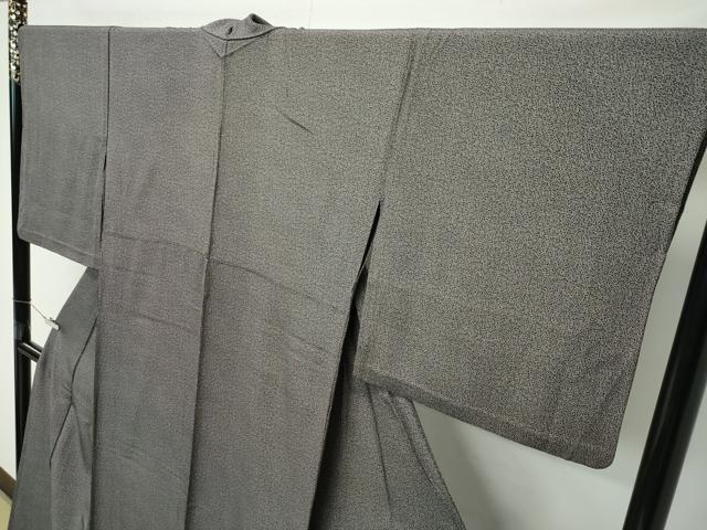 平和屋着物▽極上 江戸小紋 単衣 無病息災 檳榔子染色地 逸品 CZAA4085s5