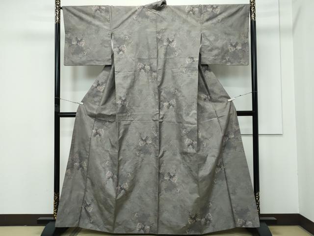 平和屋着物●極上 都喜ヱ門 本場大島紬 9マルキ 総絣 蔦の葉文 藤絹織物謹製 逸品 CZAA4097s5