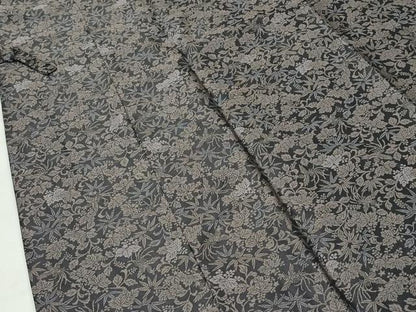 平和屋本店＃極上 創業200年・7代目永治屋清左衛門 道中着 ロング丈 お召地 鳳凰桐笹文 逸品 CZAA4105s5