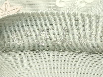 平和屋着物＊極上 夏物 六通柄袋帯 唐織 いざよい 鯉の滝登り 竜田川 金銀糸 逸品 CZAA4121s5