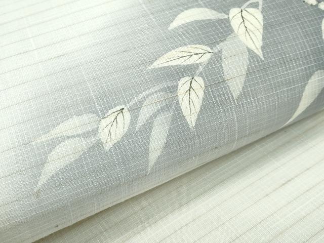 平和屋着物＊極上 夏物 太鼓柄袋帯 手描き 南天文 銀彩 逸品 未使用 CZAA4131s5
