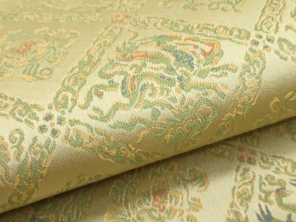 平和屋着物●極上 西陣 川島織物 九寸開き名古屋帯 鳳凰草花文 逸品 CZAA4160s5