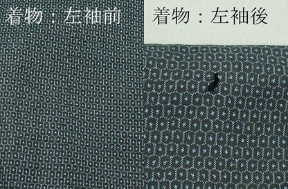 平和屋着物●極上　男性　本場大島紬　アンサンブル　100亀甲　総詰め　逸品　CZAA4204s5