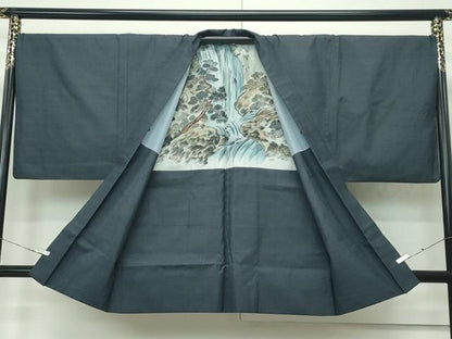 平和屋着物●極上　男性　本場大島紬　アンサンブル　100亀甲　総詰め　逸品　CZAA4204s5
