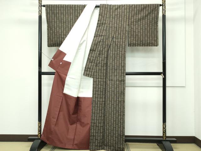 平和屋本店●極上　本場琉球　読谷山花織　紬地　逸品　未使用　CZAA5743s6