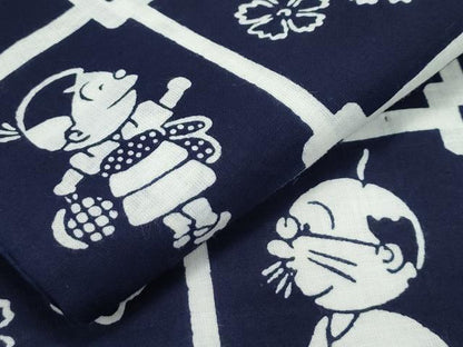 平和屋着物∴極上 夏物 浴衣 サザエさん 綿 逸品 CZAA4227s5