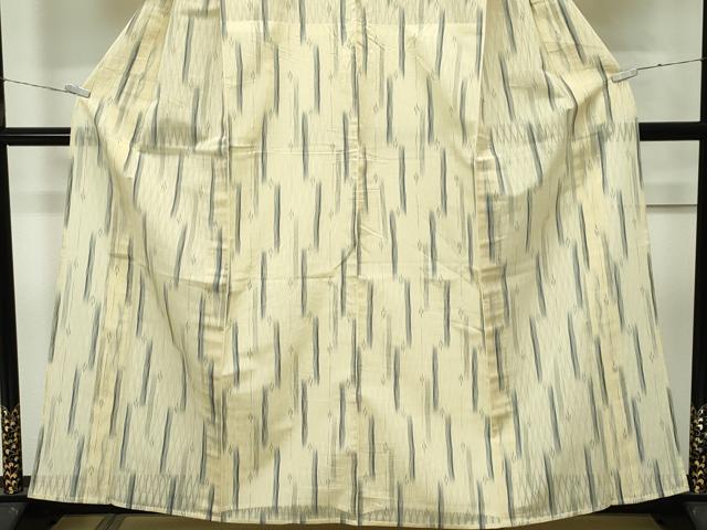 平和屋着物＊極上 夏物 紗紬 変わり縞 逸品 CZAA4234s5