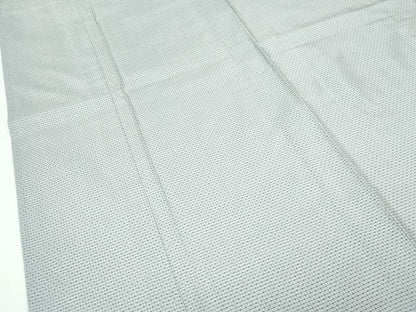 平和屋本店▽極上　男性　本場大島紬　白大島　単衣　キングサイズ　十の字　徳田幸夫作　やまと誂製　証紙付き　逸品　未使用　CZAA4255s5