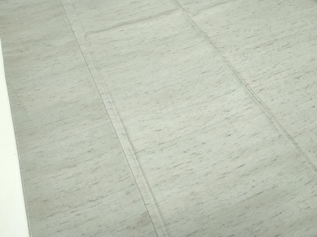 平和屋着物●極上　石川県指定無形文化財　牛首紬　白山工房　手織り　霞文　逸品　未使用　CZAA5745s6
