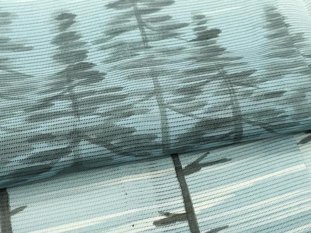 平和屋着物＊極上 夏物 訪問着 絽 風景文 暈し染め 革色地 逸品 未使用 CZAA4263s5