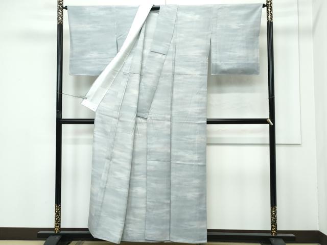 平和屋着物＊極上 夏物 小紋 絽霞文 暈し染め 逸品 未使用 CZAA4267s5