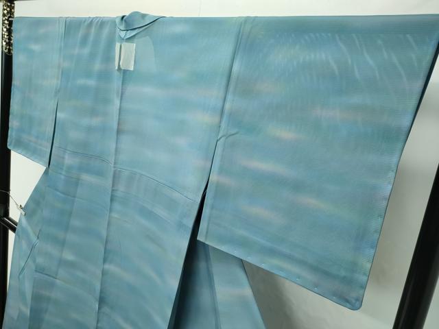 平和屋着物＊極上 夏物 虹色創家 本郷大田子 小紋 絽 霞文 暈し染め 逸品 未使用 CZAA4268s5