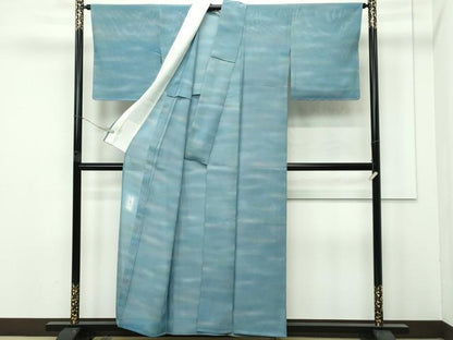平和屋着物＊極上 夏物 虹色創家 本郷大田子 小紋 絽 霞文 暈し染め 逸品 未使用 CZAA4268s5