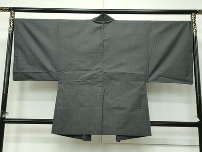 平和屋着物■極上　男性　本場大島紬　アンサンブル　100亀甲　総詰め　羽織紐付き　逸品　CZAA4286s5
