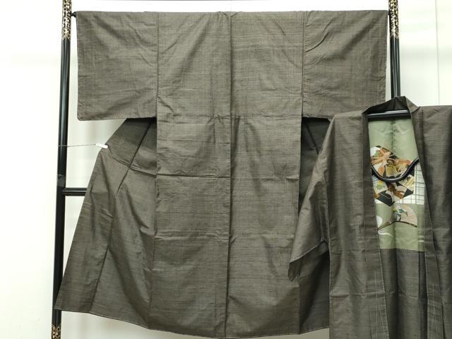 平和屋着物●極上　男性　本場大島紬　アンサンブル　80亀甲　総詰め　逸品　未使用　CZAA4287s5