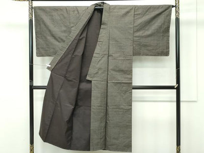 平和屋着物●極上　男性　本場大島紬　アンサンブル　80亀甲　総詰め　逸品　未使用　CZAA4287s5