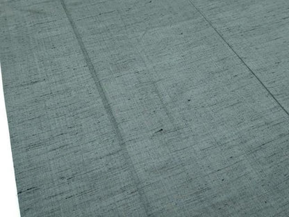 平和屋着物■極上 男性 紬・髭紬羽織セット 色無地 利休鼠色 逸品 CZAA4300s5
