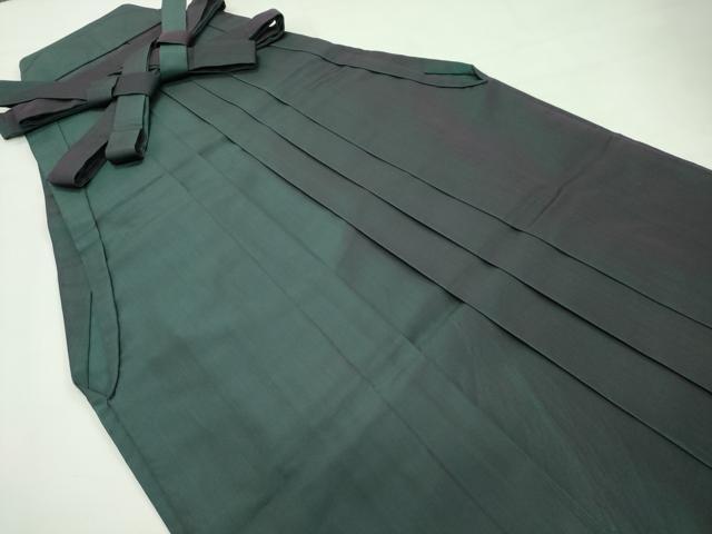 平和屋着物■極上　男性　馬乗り袴　革色　逸品　CZAA4301s5