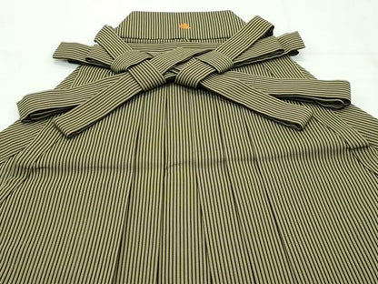 平和屋着物＊極上 夏物 男性 馬乗り袴 縞 逸品 CZAA4302s5