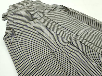 平和屋着物●極上 男性 馬乗り袴 縞 逸品 CZAA4307s5