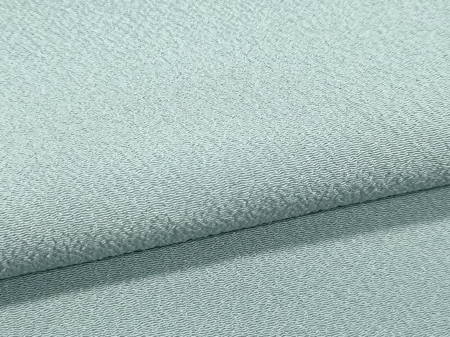 平和屋着物▽極上 洗える最高級着物 ＜英＞はなぶさ謹製 色無地 千草色 単衣 逸品 CZAA4401s6