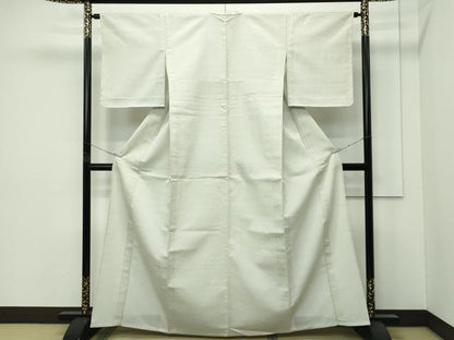 平和屋着物▽極上　本塩沢　単衣　蚊絣　逸品　未使用　CZAA4416s6