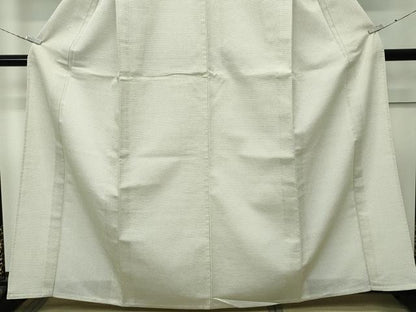 平和屋着物▽極上　本塩沢　単衣　蚊絣　逸品　未使用　CZAA4416s6