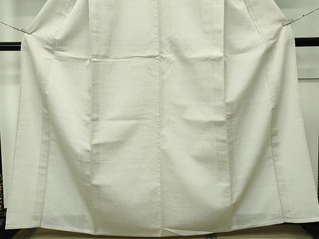 平和屋着物▽極上　本塩沢　単衣　蚊絣　逸品　未使用　CZAA4416s6