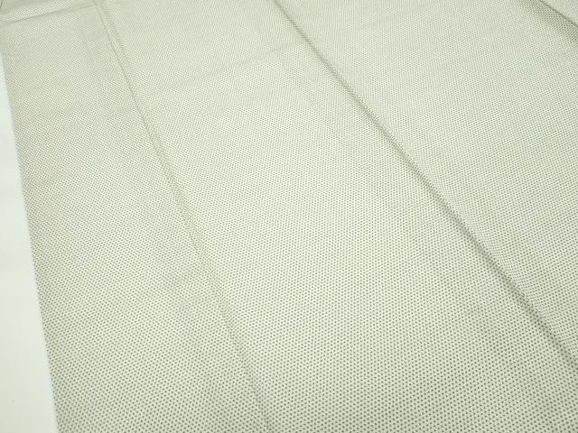 平和屋着物▽極上　本塩沢　単衣　蚊絣　逸品　未使用　CZAA4416s6