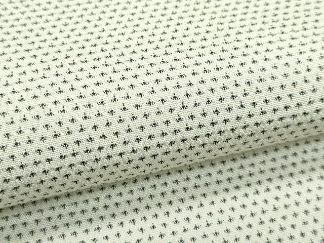 平和屋着物▽極上　本塩沢　単衣　蚊絣　逸品　未使用　CZAA4416s6