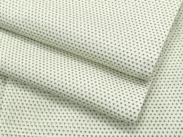 平和屋着物▽極上　本塩沢　単衣　蚊絣　逸品　未使用　CZAA4416s6