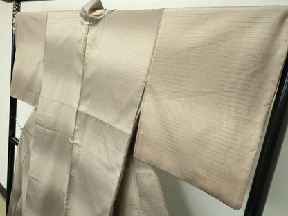 平和屋着物●極上　本塩沢　やまだ織　訪問着　染色作家　桐村博　訪問着　霞文　逸品　CZAA5774s6