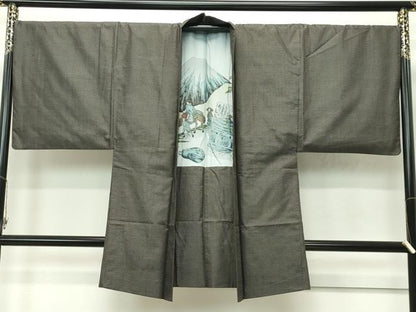 平和屋着物●極上 男性 本場大島紬 アンサンブル 100亀甲 総詰め 逸品 CZAA4422s6