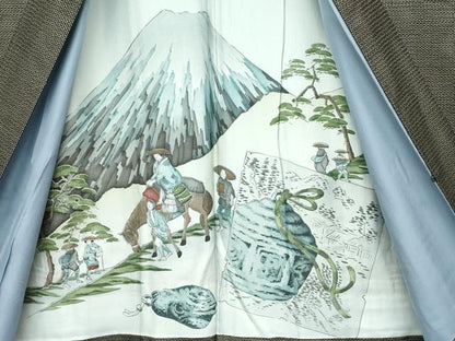 平和屋着物●極上 男性 本場大島紬 アンサンブル 100亀甲 総詰め 逸品 CZAA4422s6