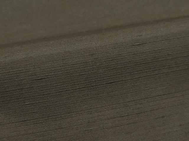 平和屋本店■極上　男性　紬・羽織セット　キングサイズ　着物：海松茶色　羽織：利休色　逸品　未使用　CZAA4423s6