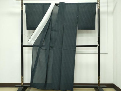 平和屋本店＊極上 夏物 東郷織物謹製 本場大島紬 夏大島 160亀甲 手織絣 証紙付き 逸品 未使用 CZAA4432s6