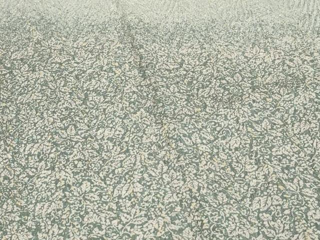 平和屋着物●極上　名門　藤娘きぬたや・総絞り　杢目絞り　花唐草文　たたき染め　逸品　未使用　CZAA4448s6