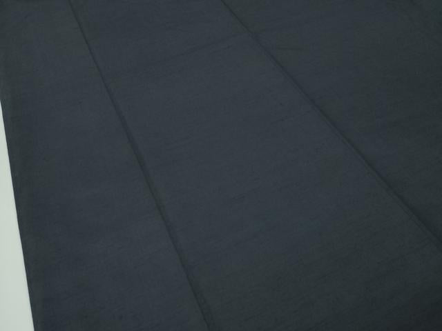 平和屋着物●極上 男性 紬 アンサンブル・長襦袢セット 色無地 蝋色 逸品 CZAA4471s6