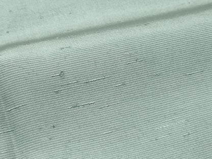 平和屋着物●極上 男性 紬 アンサンブル・長襦袢セット 色無地 青白橡色 逸品 未使用 CZAA4474s6