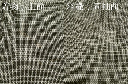 平和屋着物●極上 男性 本場大島紬 アンサンブル 100亀甲 総詰め 逸品 CZAA4475s6