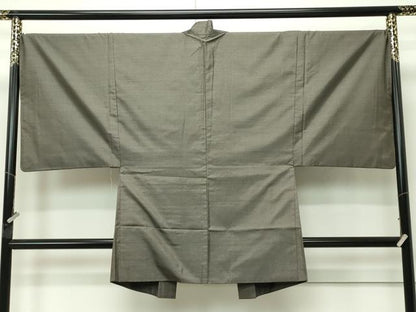 平和屋着物●極上 男性 本場大島紬 アンサンブル 100亀甲 総詰め 逸品 CZAA4475s6