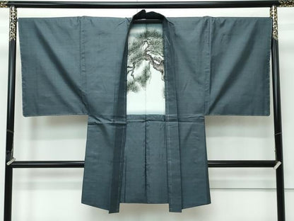 平和屋着物●極上　男性　本場大島紬　アンサンブル　100亀甲　総詰め　逸品　未使用　CZAA4478s6