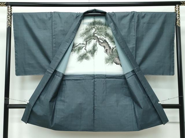 平和屋着物●極上　男性　本場大島紬　アンサンブル　100亀甲　総詰め　逸品　未使用　CZAA4478s6